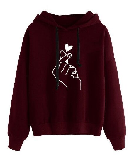 1615358411475-Effortless Style: Loose Casual Printed Women's Hooded SweaterWomlike 💞 Elevating Women's Fashion #1 ! - Low Price High Quality