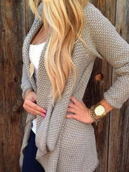 1622120708522-Artisanal Edge: Irregular Knitted Cardigan in European and American StyleWomlike 💞 Elevating Women's Fashion #1 ! - Low Price High Quality