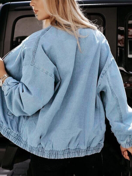 45963c2c 75b9 437a b4a0 42c3b3bd56c9-A Women's Denim Jacket that Combines Style and ComfortWomlike 💞 Elevating Women's Fashion #1 ! - Low Price High Quality