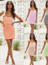 O1CN01VGHjic29NF5uILImC 4040548055 0 cib-Women's Beach Dress with Striped Color MatchingWomlike 💞 Elevating Women's Fashion #1 ! - Low Price High Quality