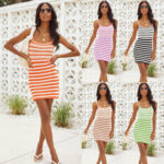 O1CN01VGHjic29NF5uILImC 4040548055 0 cib-Women's Beach Dress with Striped Color MatchingWomlike 💞 Elevating Women's Fashion #1 ! - Low Price High Quality