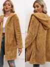 b2d0a2f8 8ffc 40e9 b9c9 2d5dbb9a960c-Lamb Wool Mid-length Hooded Trench Cardigan CoatWomlike 💞 Elevating Women's Fashion #1 ! - Low Price High Quality