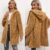 b2d0a2f8 8ffc 40e9 b9c9 2d5dbb9a960c-Lamb Wool Mid-length Hooded Trench Cardigan CoatWomlike 💞 Elevating Women's Fashion #1 ! - Low Price High Quality