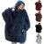 c0b8db80 328b 453f 9a6b 0c5dc6c88cc2-Hoodie Sweatshirt With Big Pocket Tops Sweater Comfortable Loose Double-Sided Fleece Thicker Wearable BlanketWomlike 💞 Elevating Women's Fashion #1 ! - Low Price High Quality