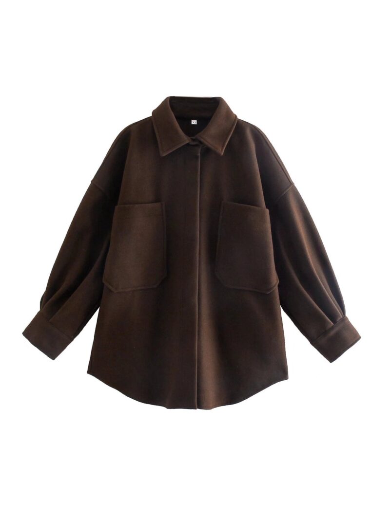 e6dfa9b4 31f4 4fc9 b4df b2d67b6f4af5-New Loose Profile Vintage Woolen Shirt Coat, New Spring Winter TopWomlike 💞 Elevating Women's Fashion #1 ! - Low Price High Quality